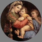 RAFFAELLO Sanzio Madonna della Seggiola china oil painting reproduction